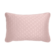 Ted Baker T Quilted Soft Pink Cushion 60 x 40cm
