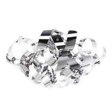 Rawley 4 Light Flush Ceiling Light Polished Chrome