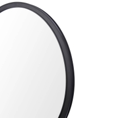 Laura Ashley Harrington Round Mirror Black
