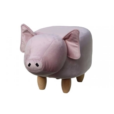 Charlotte The Pink Velvet Pig