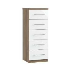 Charlton 5 Drawer Narrow Chest