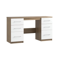 Charlton Double Pedestal Dressing Table