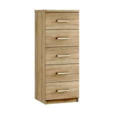 Marlow 5 Drawer Narrow Chest