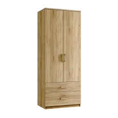 Marlow Tall 2 Drawer Gents Wardrobe