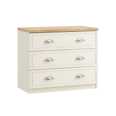 Maple 3 Drawer Chest