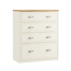 Maple 4 Drawer (1 Deep Drawer) Chest