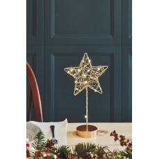 Table Wire Star Gold