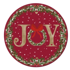Denby Joy Wreath Round Set Of 6 Placemats