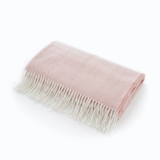 Deyongs Brimham 130cm x 180cm Throw Blush