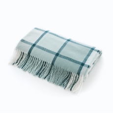 Deyongs Helmsley 130cm x 180cm Throw Soft Teal