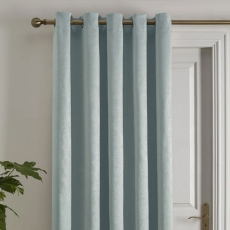 Strata Readymade Door Curtain Duck Egg