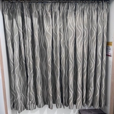 Pencil Pleat Myra Ivy Curtains (Bury St Edmunds)