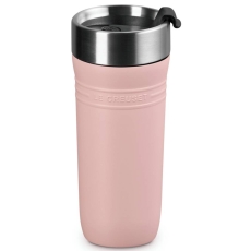 Le Creuset On The Go Travel Mug 350ml Shell Pink