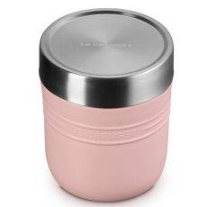 Le Creuset On The Go Food Flask 500ml Shell Pink