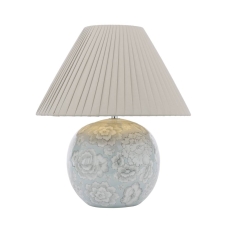 Laura Ashley Montford Table Lamp Blue With Shade