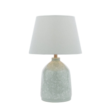 Laura Ashley Campion Table Lamp Blue With Shade