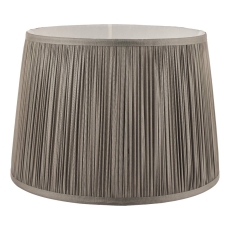 Laura Ashley Hemsley PLeated Shade Grey 16"
