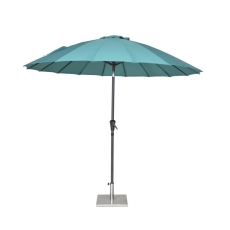 Shanghai 2.7m Aluminium Tilt Parasol - Teal