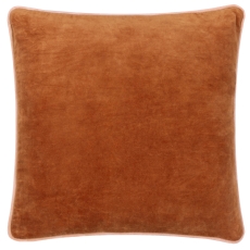 MADE Bailey 50X50 Feather Cushion Cinnamon/Pale Pink