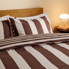 MADE Donni Duvet Set Chocolate