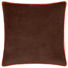 MADE Bailey 50X50 Feather Cushion Chocolate/Orange