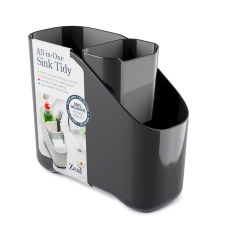 Zeal All-In-One Sink Tidy Dark Grey