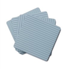 Zeal Silicone Coasters Set Of 4 Duck Egg Blue