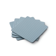 Zeal Silicone Coasters Set Of 4 Duck Egg Blue