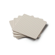 Zeal Silicone Coasters Set Of 4 Cream