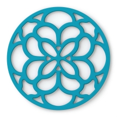 Zeal Circular Trivet Mat Aqua