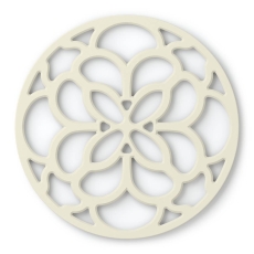 Zeal Circular Trivet Mat Cream