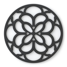 Zeal Circular Trivet Mat Black