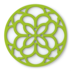 Zeal Circular Trivet Mat Neon Lime