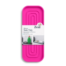 Zeal Silicone Sink Tidy Neon Pink