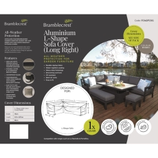 La Rochelle/Portofino L Shape Sofa Cover Long Right