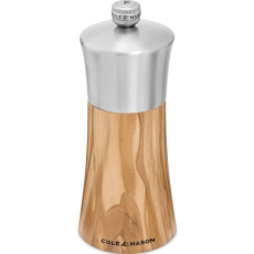 Bromley 150mm 6" Olive Wood Pepper Mill
