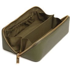 Alice Wheeler London Olive Small Train Case