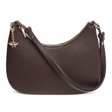Alice Wheeler London Chocolate Ascot Cross Body Bag