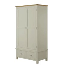 Pemberley Gents Wardrobe - Stone