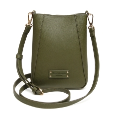Alice Wheeler London Olive Kensington Phone Cross Body Bag