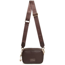 Alice Wheeler London Chocolate Mini Soho Cross Body Bag