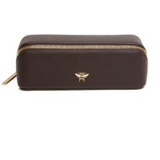 Alice Wheeler London Chocolate Small Train Case