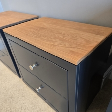 Mayfair 2 Drawer Bedside (Ipswich)