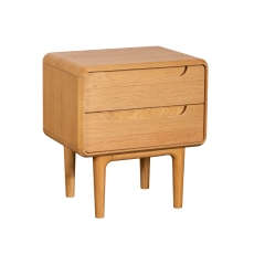 Gplan Winchester 2 Drawer Bedside