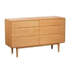 Gplan Winchester 6 Drawer Wide Chest