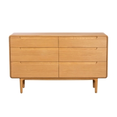 Gplan Winchester 6 Drawer Wide Chest