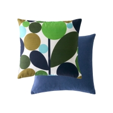 Orla Kiely Bubble Flower 45cm Cushion Evergreen