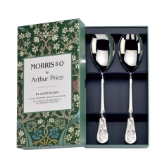 Arthur Price Blackthorn Pair Of Salad Servers