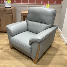 Ercol Enna Leather Power Chair (Bury St Edmunds)