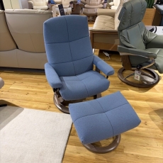 Stressless David Classic Chair and Stool (Ipswich)